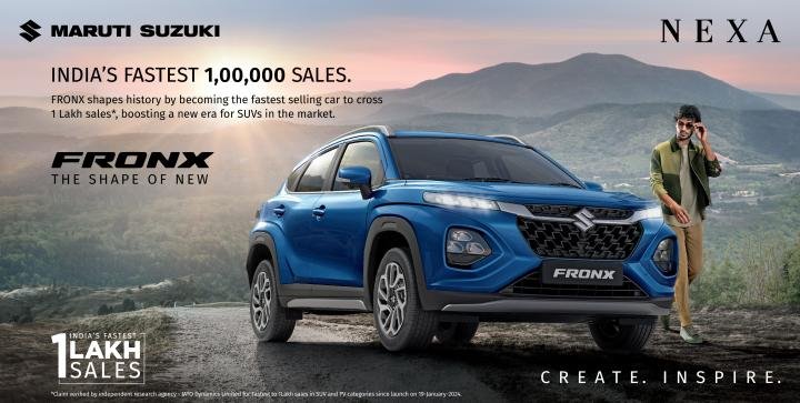 maruti fronx car