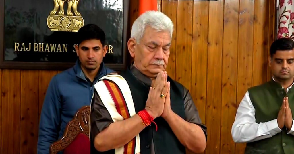 governor manoj sinha